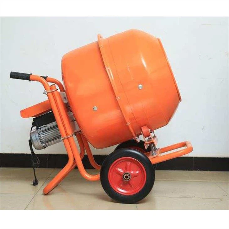 small portable concrete mixer